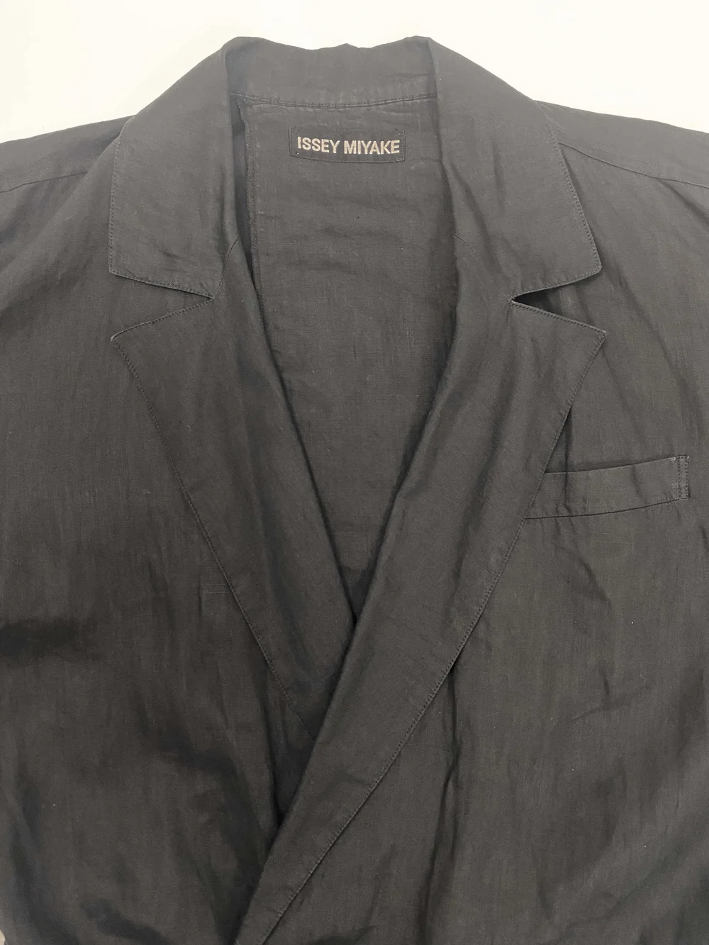 Issey Miyake セットアップ　90s Issey Miyake 90s linen jumpsuit — JAMES VELORIA